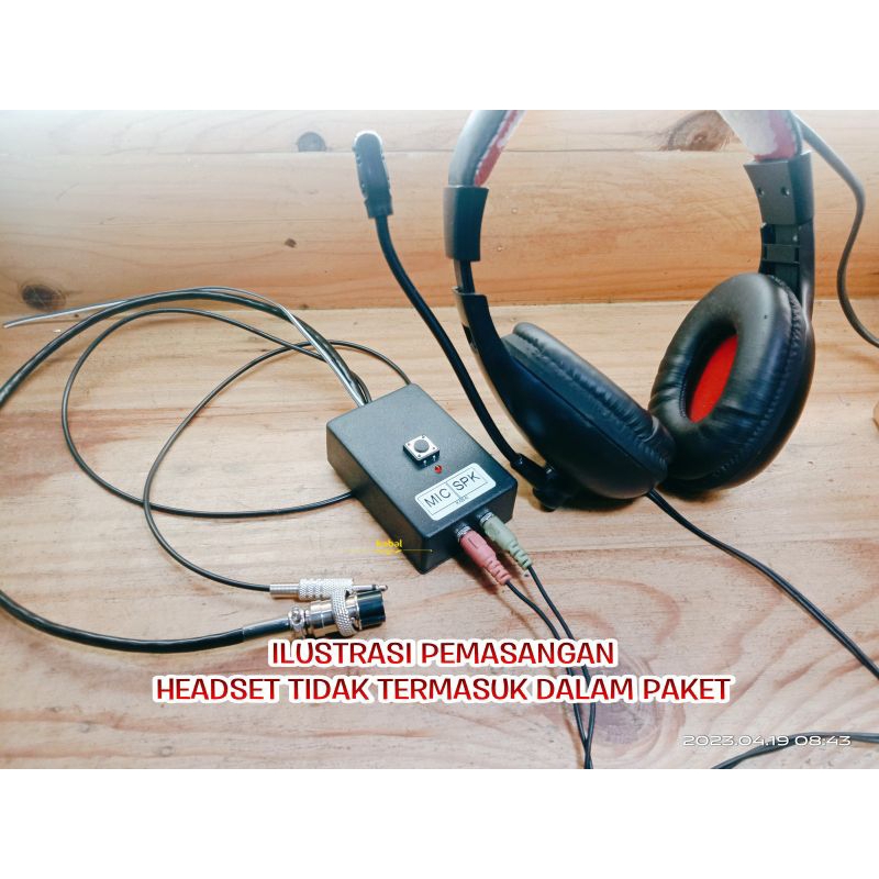 SPLITER PTT BOX RIG ALINCO DR135 PLUS UP DOWN FREKWENSI