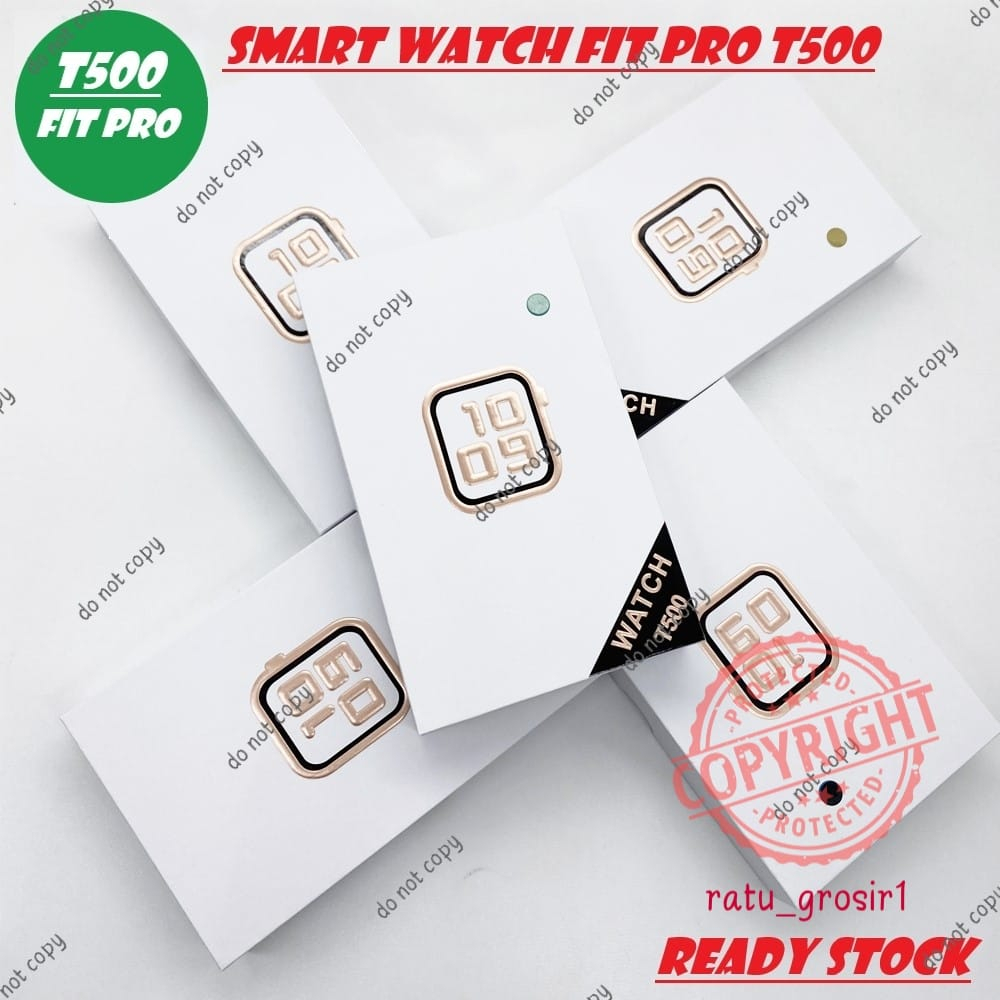 Jam Tangan Smart Watch Fit Pro T55 / T500 Bluetooth Sporty