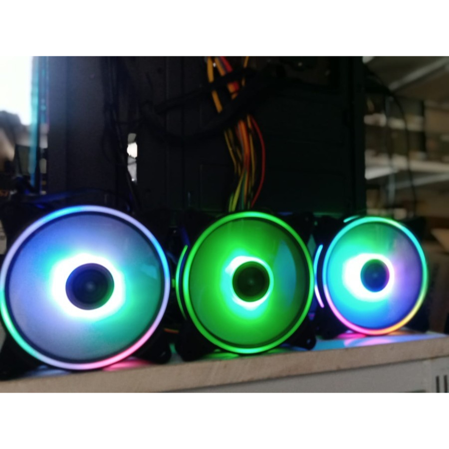 Fan Auto Ring 12CM RGB - 1PC Fan Casing RGB Auto Ring - OEM Infinity