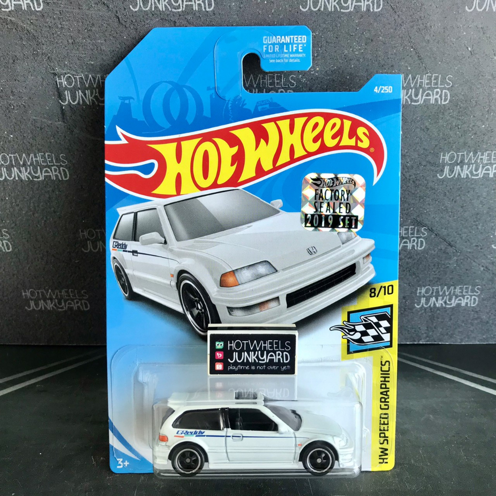 Hot Wheels 90 Honda Civic EF Super Treasure Hunt Factory Sealed 2019