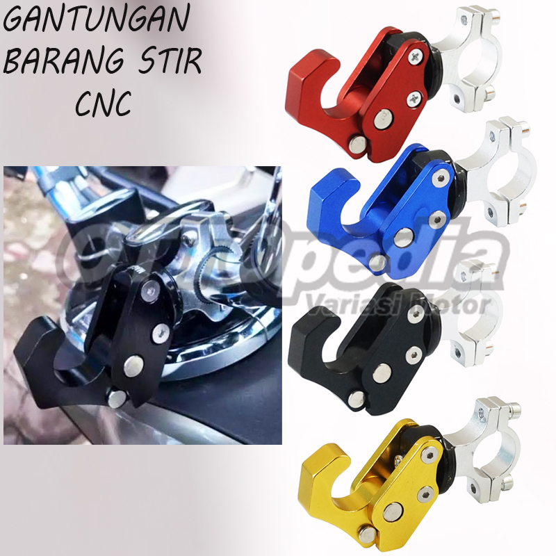 Hook Gantungan Barang Stir Stang Variasi For PCX Fu Vixion KLX ADV