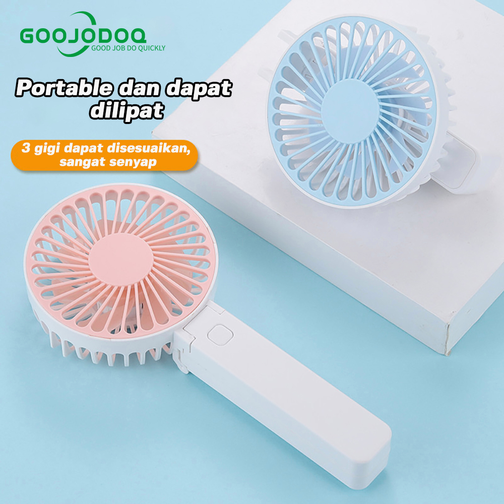 DOOJODOQ KIPAS ANGIN MINI GENGGAM Cute / Kipas Lipat PORTABLE / Mini Fan