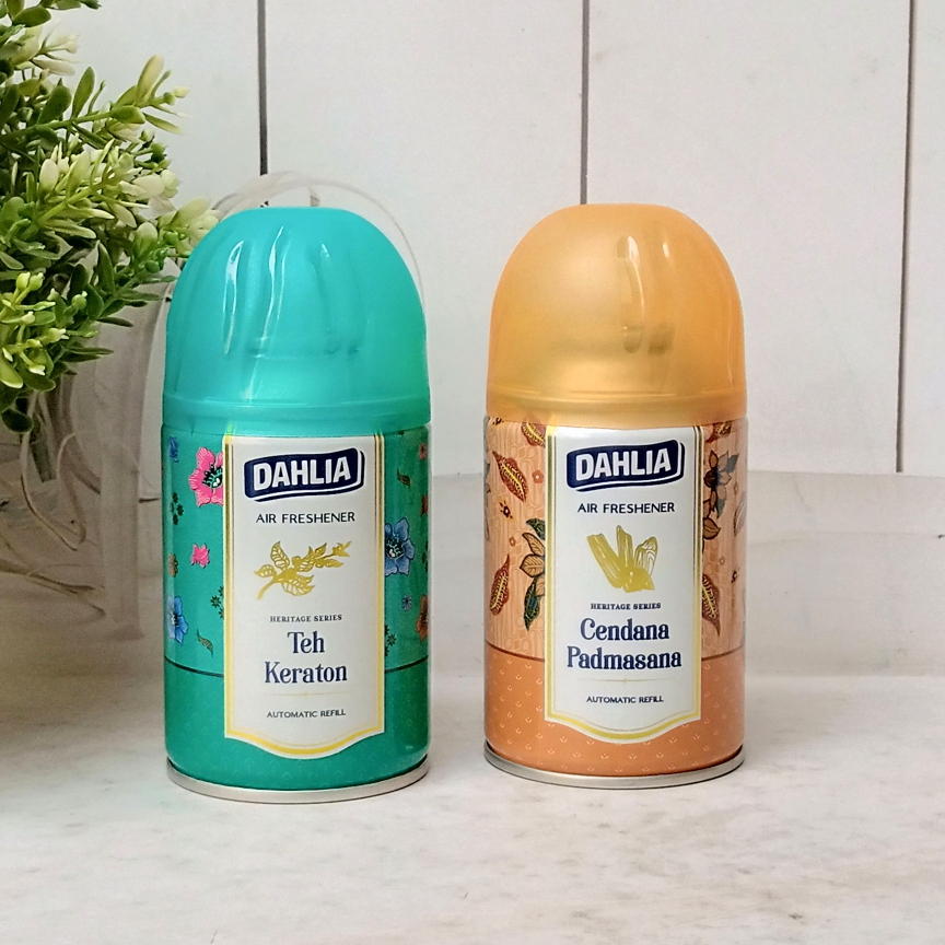 Dahlia Heritage Teh Keraton/Cendana Padmasana Air Freshener Aerosol Automatic Refill 225ml