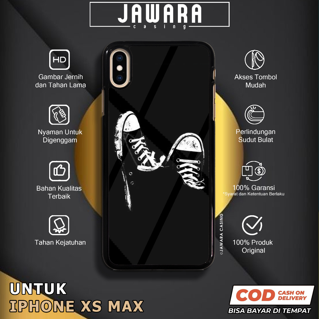 Case iPhone Xs Max Casing iPhone Xs Max Jawara Casing [SHS1] Case Glossy Case Aesthetic Custom Case 