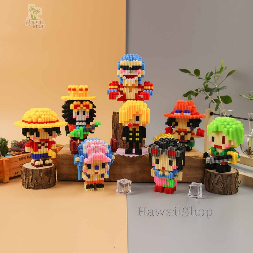 Nano Block MARVEL DISNEY ONE PIECE SUPER HERO KARTUN Series| Bricks education Nano Blocks