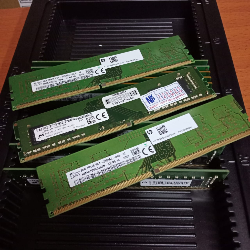 Memory Ram PC DDR4 8Gb 25600/3200Mhz Original copotan for PC Komputer 3200mhz