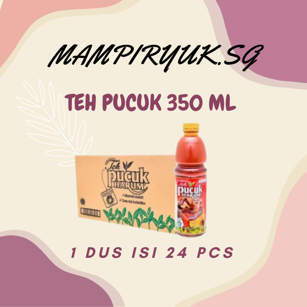 [DUS/KARTON] TEH PUCUK HARUM MINUMAN TEH 350ML 1 DUS ISI 24 PCS