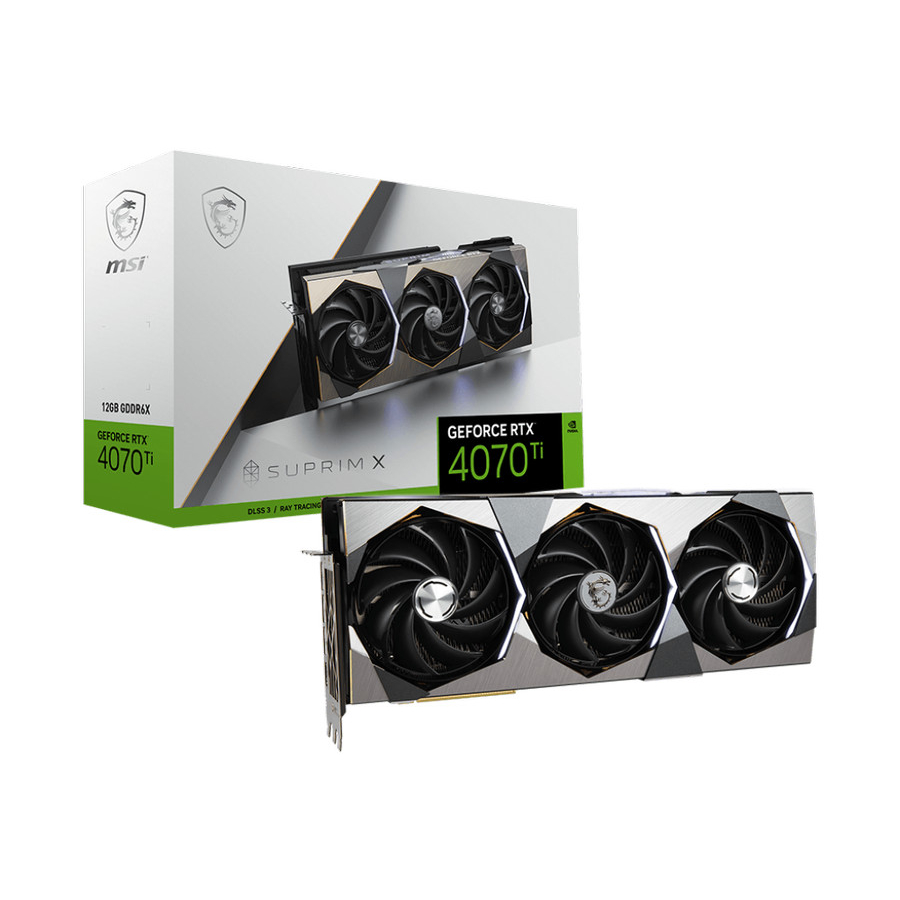 MSI Nvidia GeForce RTX 4070 Ti Suprim X 12G