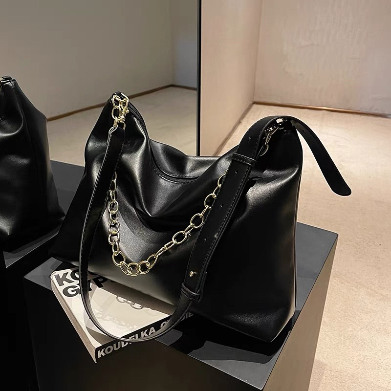 BESTSELLER TAS TOTE PREMIUM 2 TALI UKURAN BESAR PENUTUP RESTLETING IMPORT MURAH Tas Tote Import Mura