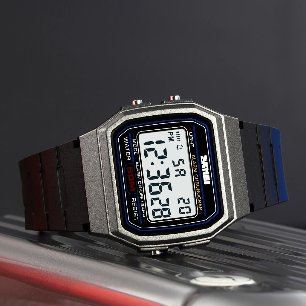 SKMEI 2042 Jam Tangan Pria Wanita Digital Anti Air 5 Bar WATCHKITE WKOS