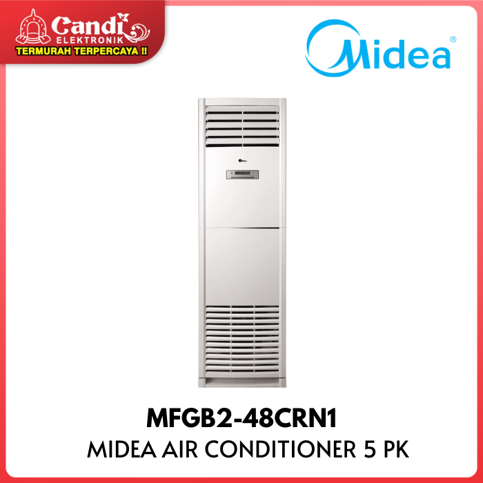 AC MIDEA FLOOR STANDING MFGB2-48CRN1 5 PK STANDART MFGB248CRN1 MFGB2 48CRN1 AIR CONDITIONER