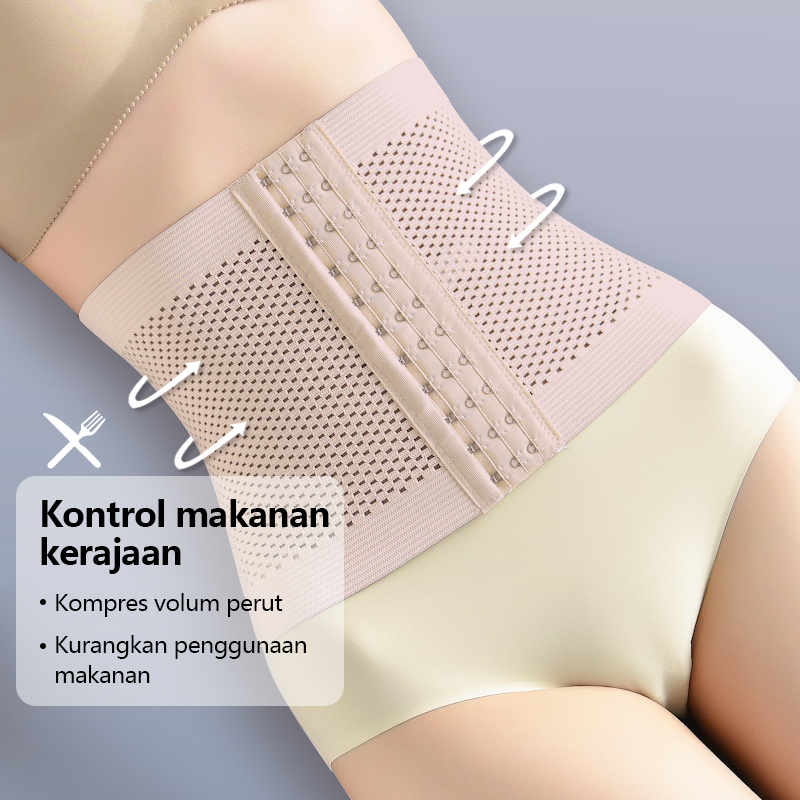 Korset pelangsing perut buncit Korset melahirkan jumbo Stagen pengecil perut ibu melahirkan Impor shapewear corset body slimming 88