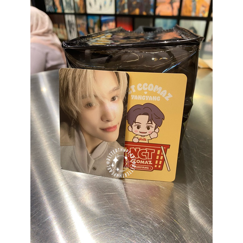 Trading Card NCT CCOMAZ Yangyang Red Version SET FREE DOMPET HANDMADE