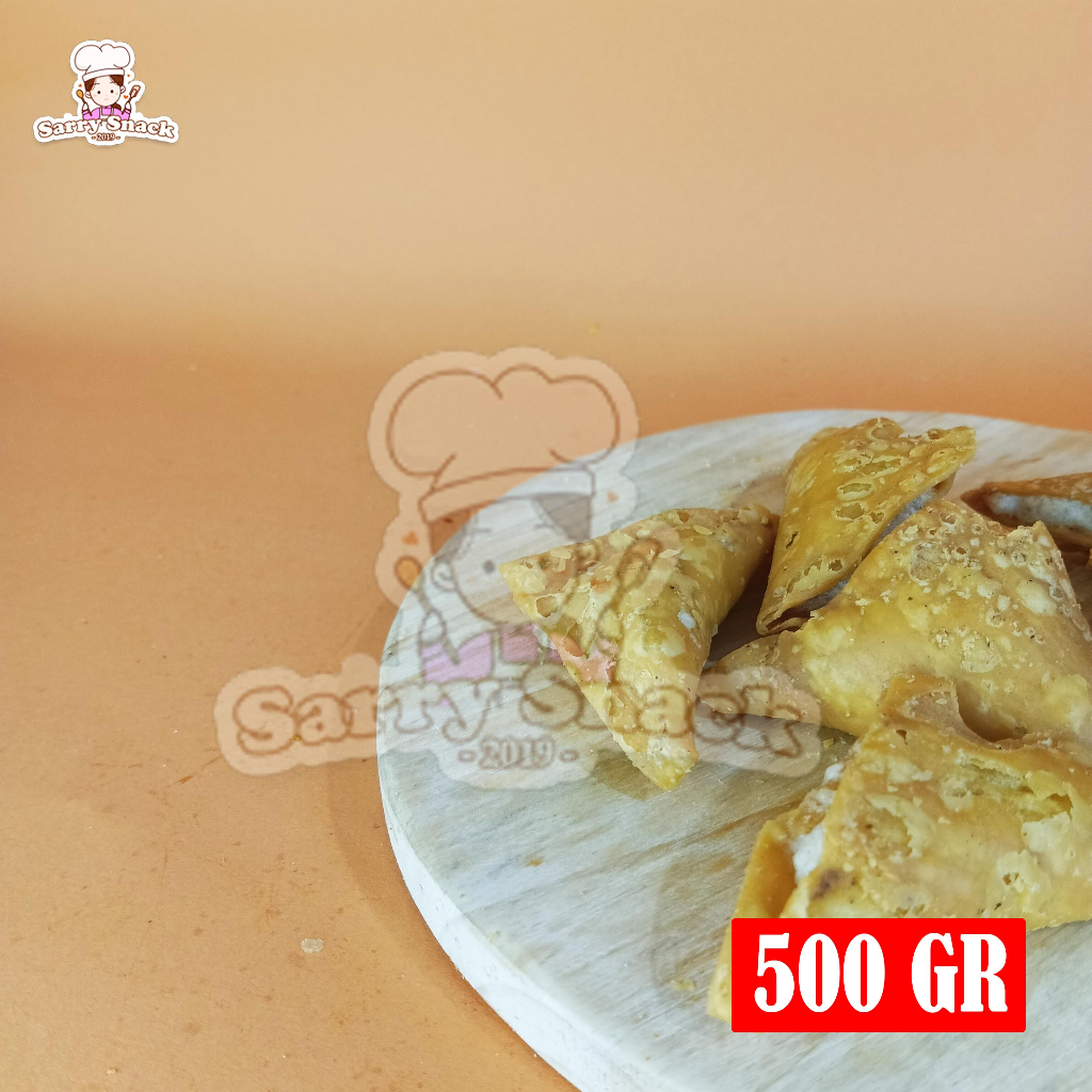 

Keripik Pangsit Original Gurih Lezat 500gr Asin Bawang