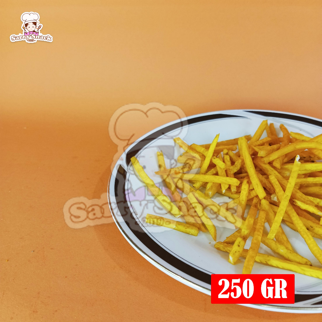 

Stik Talas Snack Lezat 250gr Enak Gurih Higienis Empuk Renyah