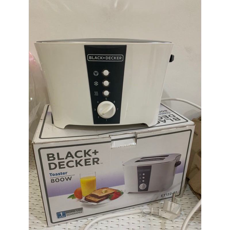toaster Black+Decker second/Black+Decker original/toaster second