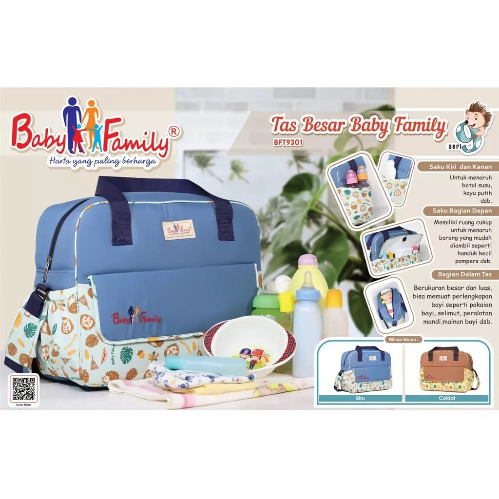 Tas Bayi Kecil BFT7101 / Tas Sedang Baby Family BFT7201 Seri 7