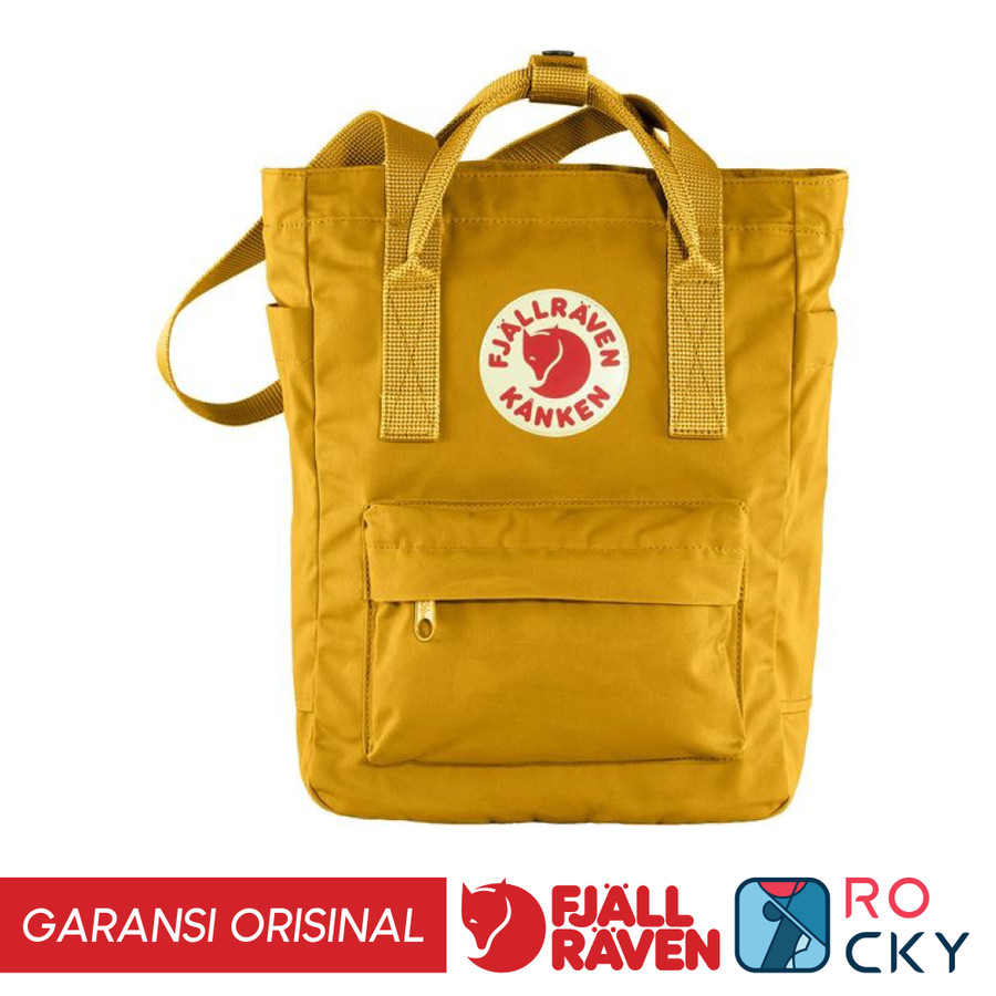Tas Tote Bag Fjallraven Kanken Totepack Color Ochre