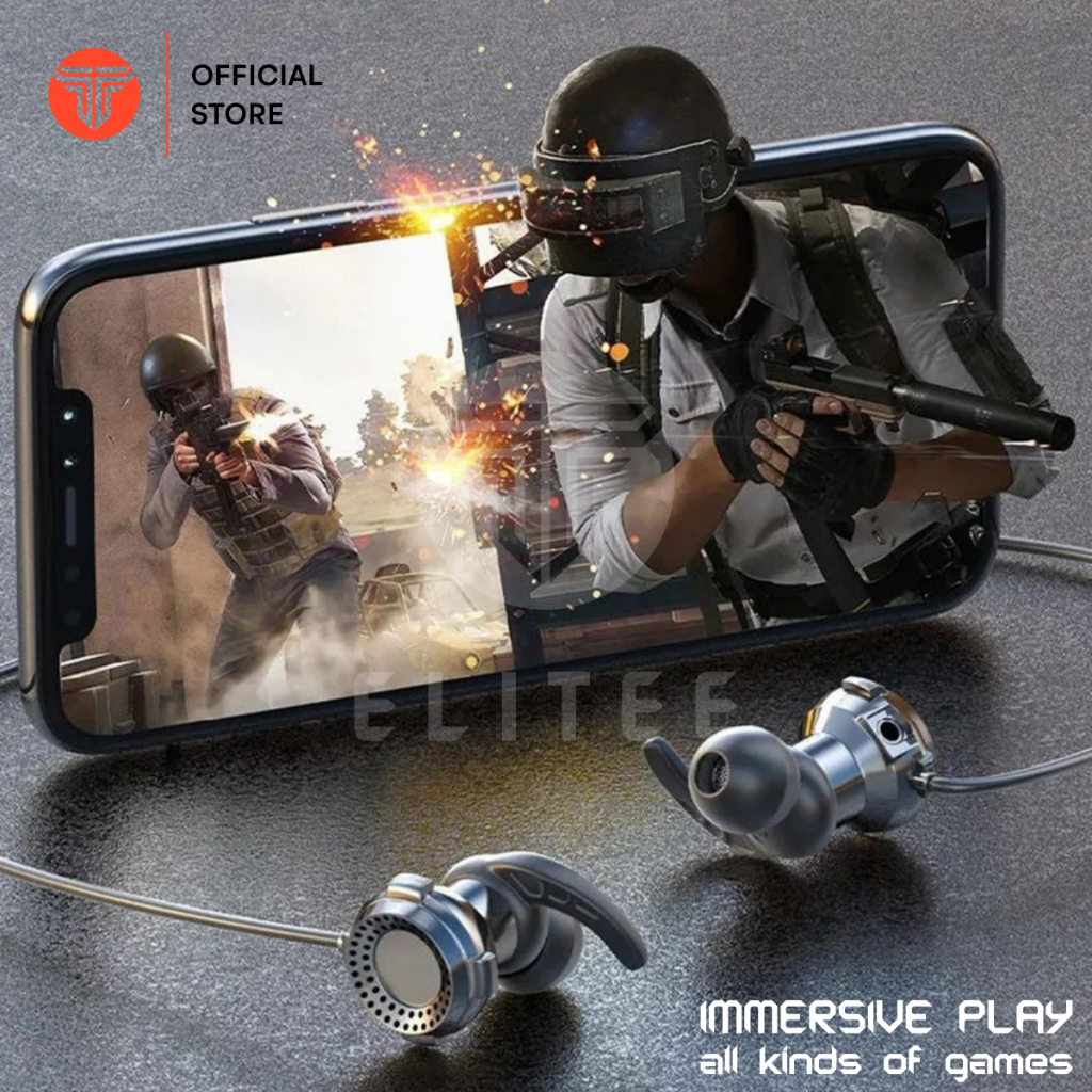 [ BISA COD ] ELITEE HEADSET GAMING HIFI EARPHONE GAME