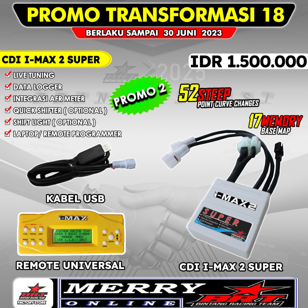 CDI BRT I-MAX IMax 2 Super Jupiter Mx Old New 135