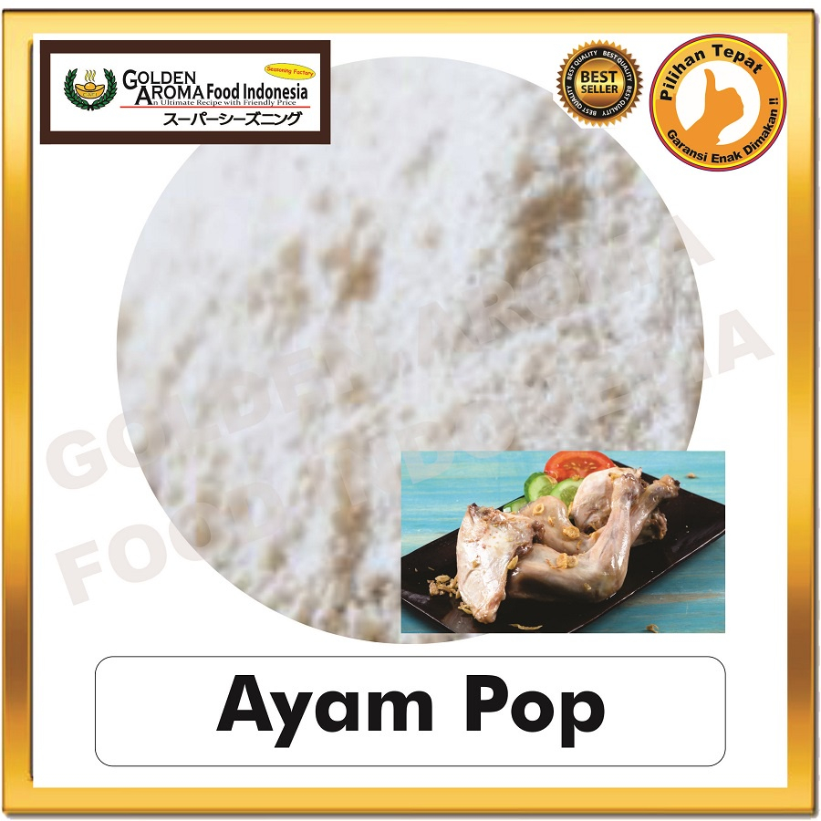 

Bubuk Tabur Rasa ayam pop 500gr Bumbu Masak Serbaguna Murah Halal 1/2Kg chicken Seasoning Powder