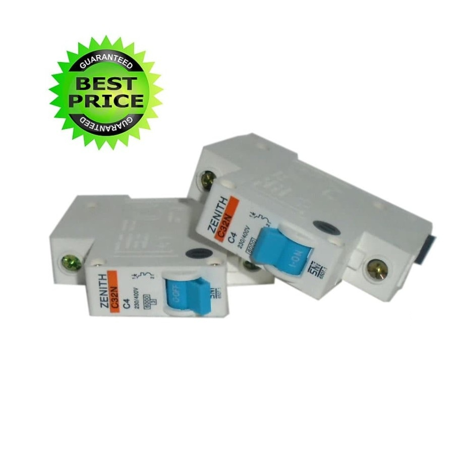MCB LISTRIK ZENITH 1P 20A / MINI CIRCUIT BREAKER 1P 1POLE 20AMPARE