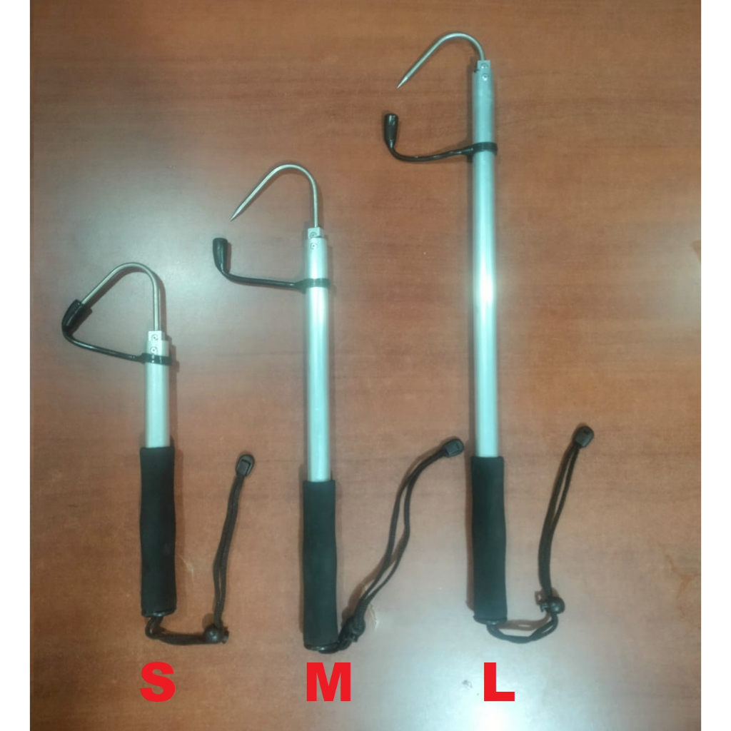 Gancu ikan telekopik Pengait Ikan Teleskopik alat kait ikan ganco