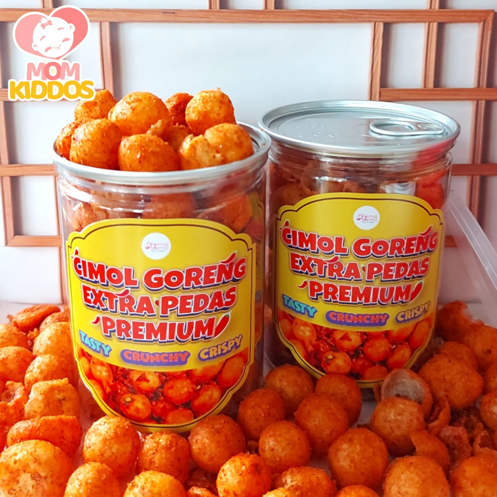 

Cimol Goreng Extra Pedas Premium (Kemasan PET CAN)
