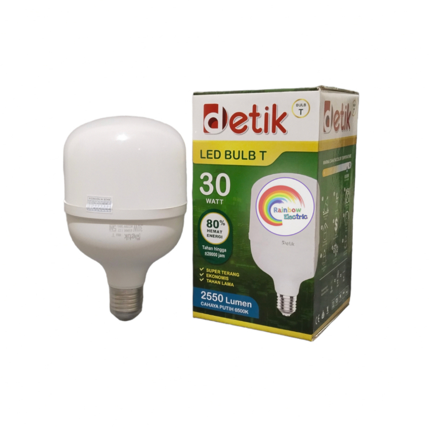 DETIK Lampu LED Bulb T Capsule 5 Watt, 10 Watt, 15 Watt, 20 Watt, 30 Watt