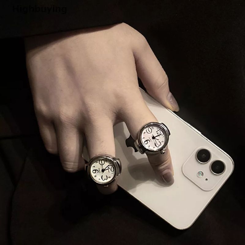 jam cincin jari impor wanita / jam cincin pria impor