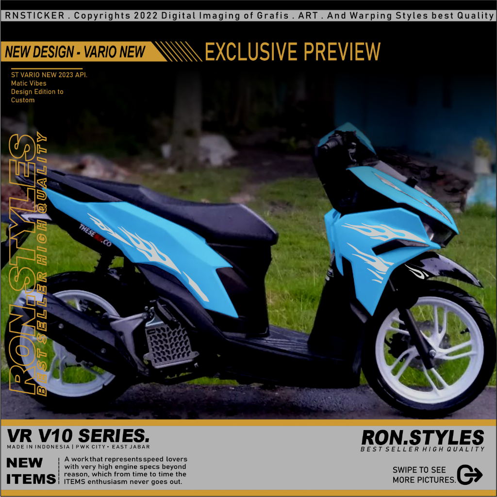 V10 CUTTING STRIPING VARIO NEW 125 2022 MOTIF API HOTWHEELS SIMPLE STYLE COPY TRANSPARAN STICKER STRIPING VARIO NEW STIKER VARIO NEW STRIPING VARIASI VARIO 125 2023 STIKER VARIASI VARIO TERBARU LIS BODY VARIO NEW STIKER BODY VARIO NEW DESIGN STYLES