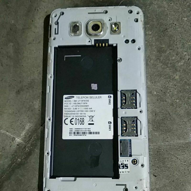 Samsung j7 2016 minus lcd
