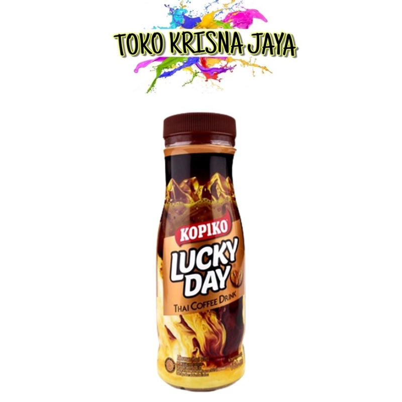 

KOPIKO LUCKY DAY READY DRINK COFFEE NETTO 3 PCS X 180 GR