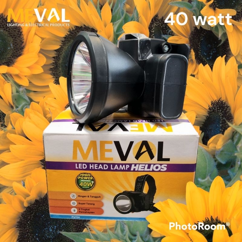 senter kepala LED 40 watt meval High power led