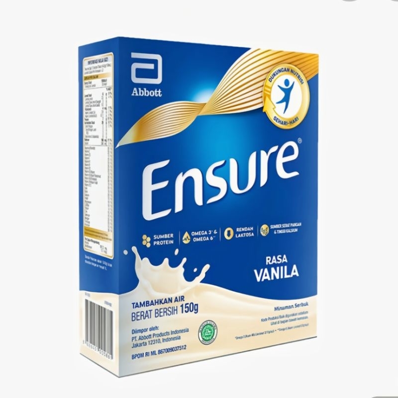 

ENSURE SUSU BUBUK NUTRISI DEWASA VANILA 150G