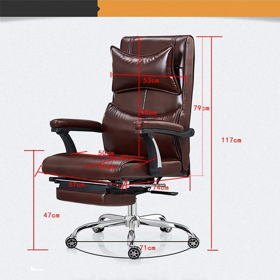 LINDEBERG Kursi Kerja Direktur Office Chair Leather Executive