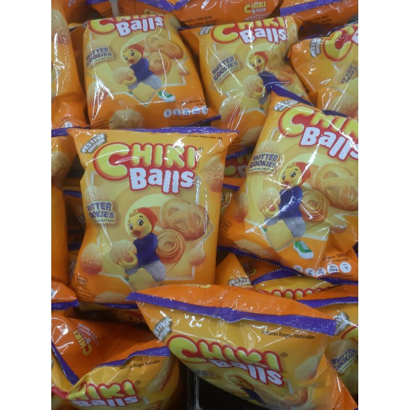 

Chiki Balls Butter Cookies 100gram ( Terbaru )