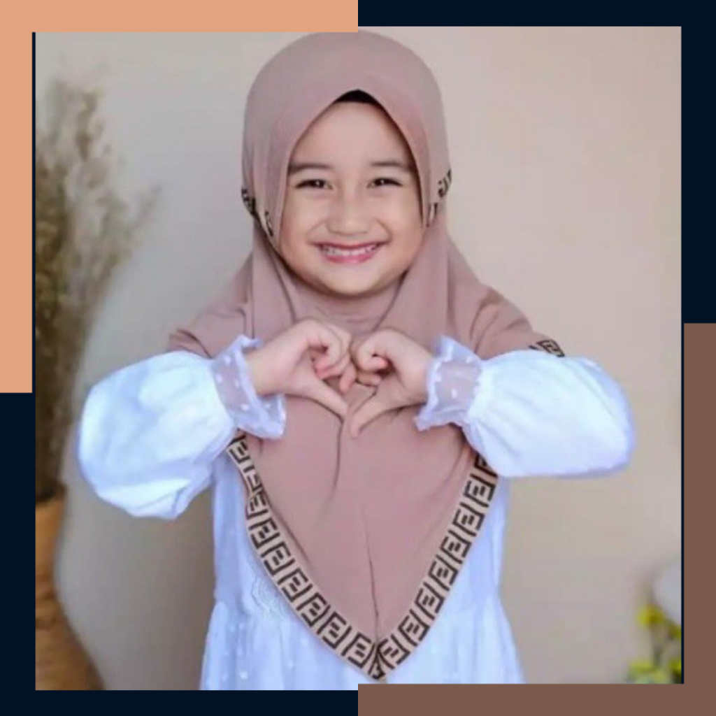 Jilbab Anak Perempuan Sd Tk Hijab Kerudung Krudung Anak Kecil Cewek Serut Hijab Bergo Instan Langsun