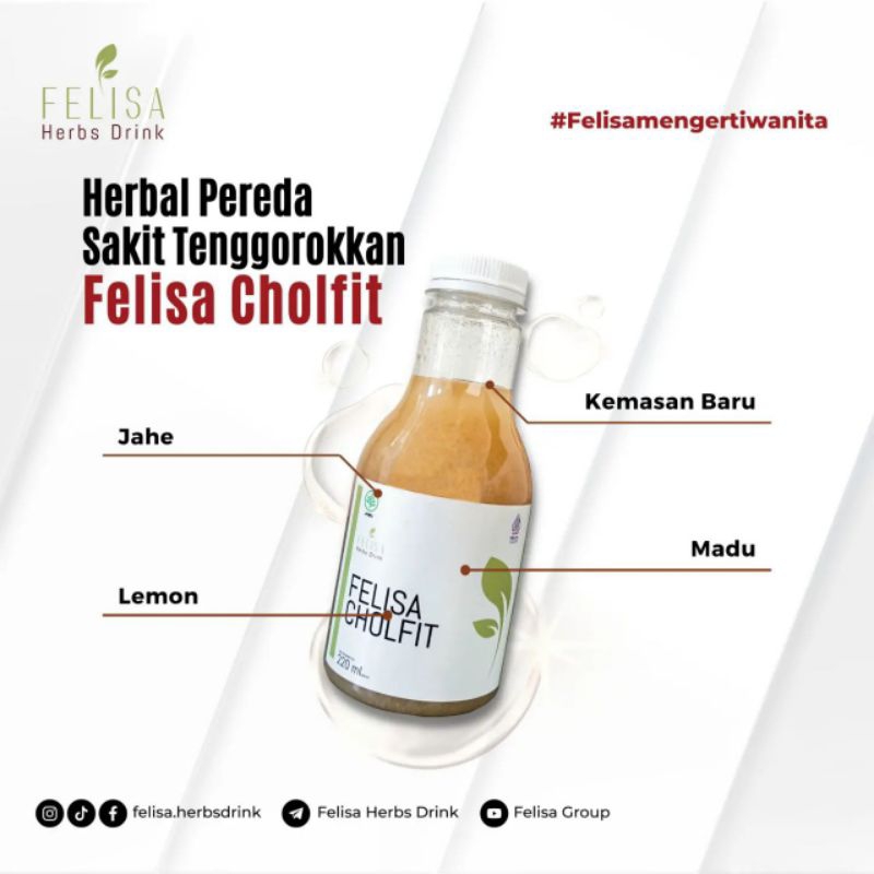 

Cholfit Felisa herbsdrink pekanbaru turunkan berat badan mencerahkan kulit kolesterol hipertensi daya tahan tubuh