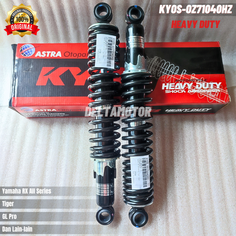 Shockbreaker Shock KYB Kayaba Heavy Duty 325mm Tiger RX King GL Pro CB Thunder Revo Shogun Mega Pro