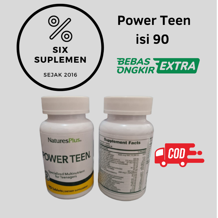Natures Nature's Plus Pow Teen Power Teen 90 tablet