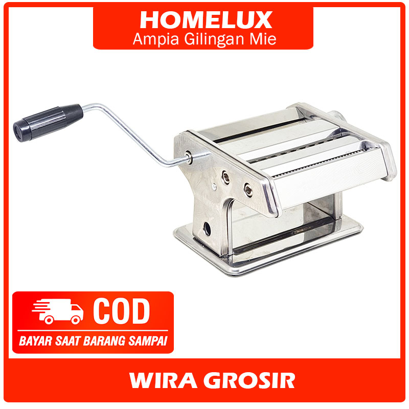 Homelux Ampia Gilingan Molen - Mie | Mesin Pembuat Pasta Maker Manual | Gilingan Adonan