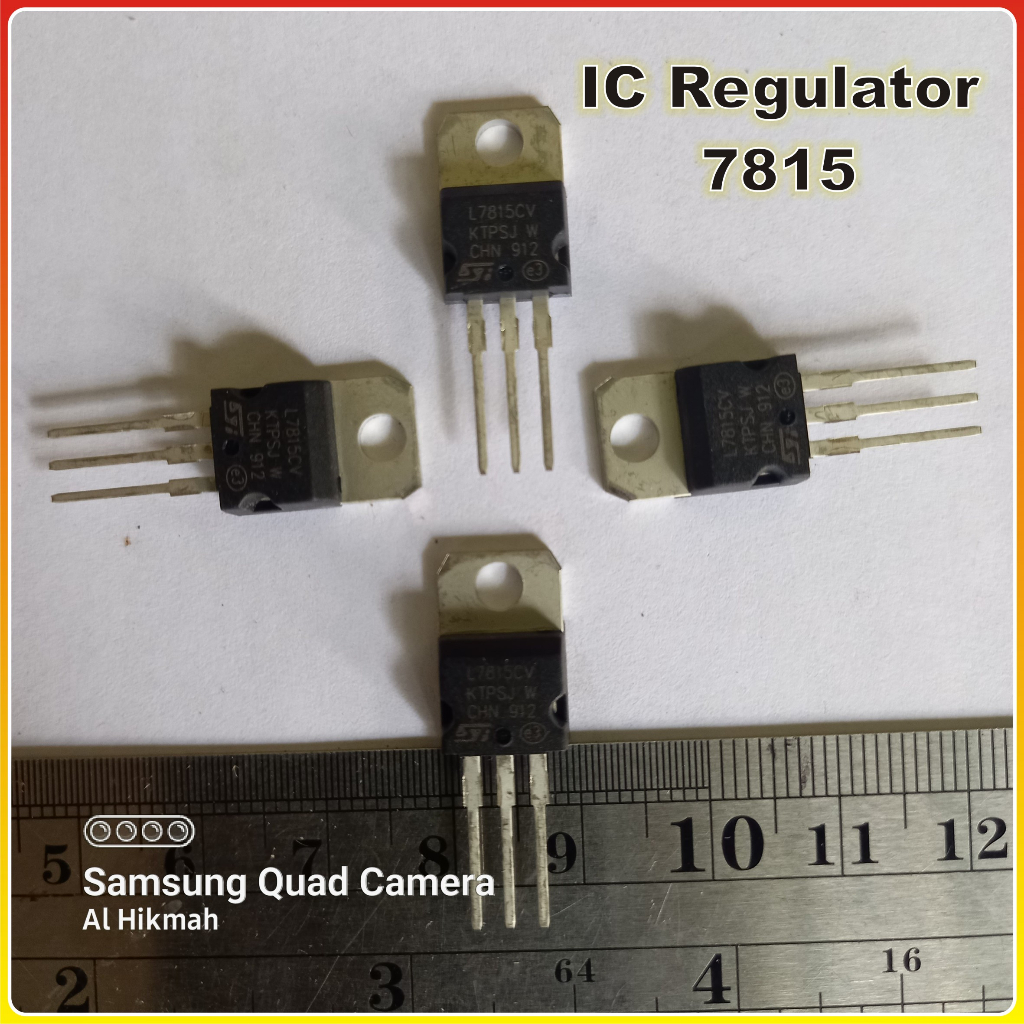 IC Regulator 7805 dan 7815 Bagus