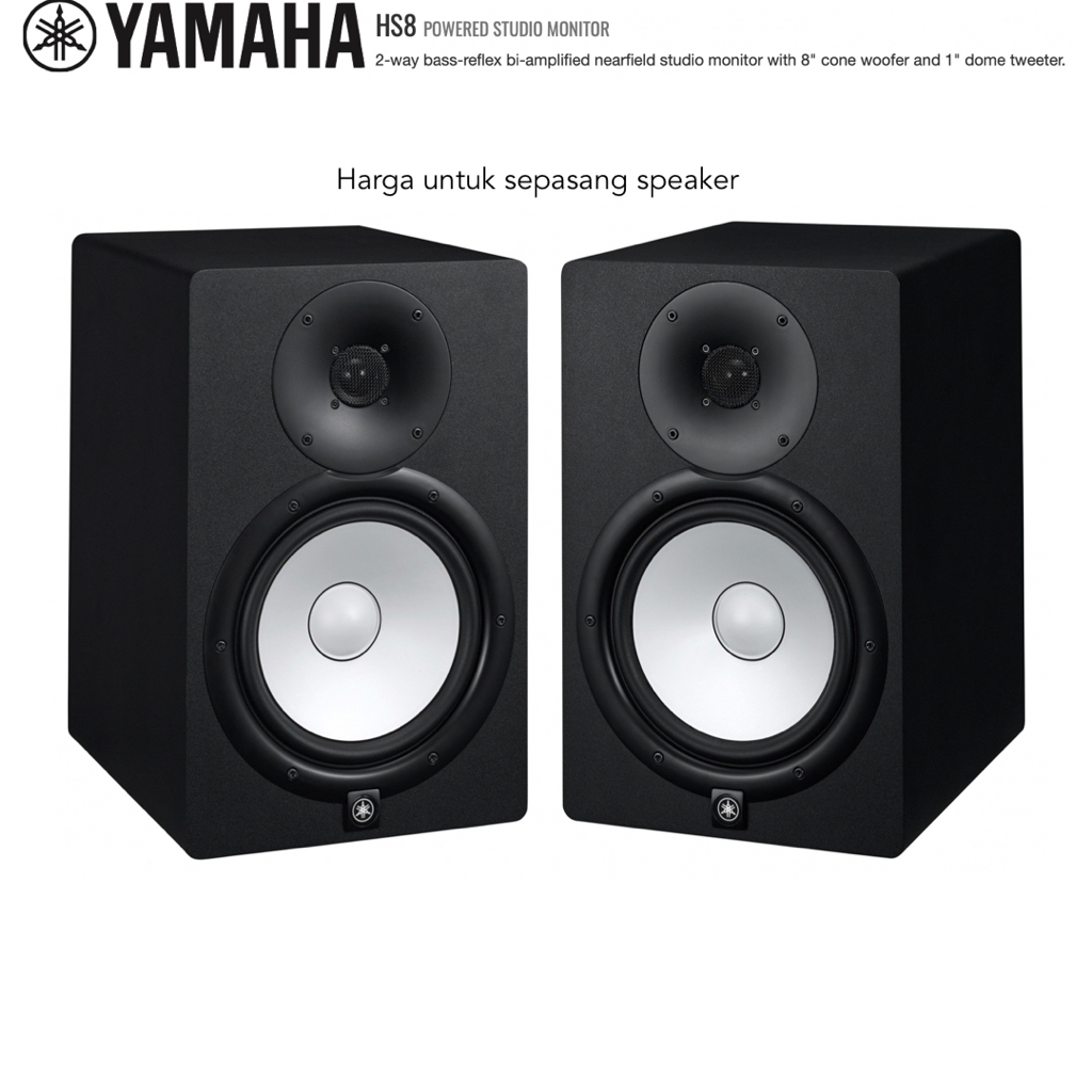 Yamaha HS8 Aktif studio monitor speaker