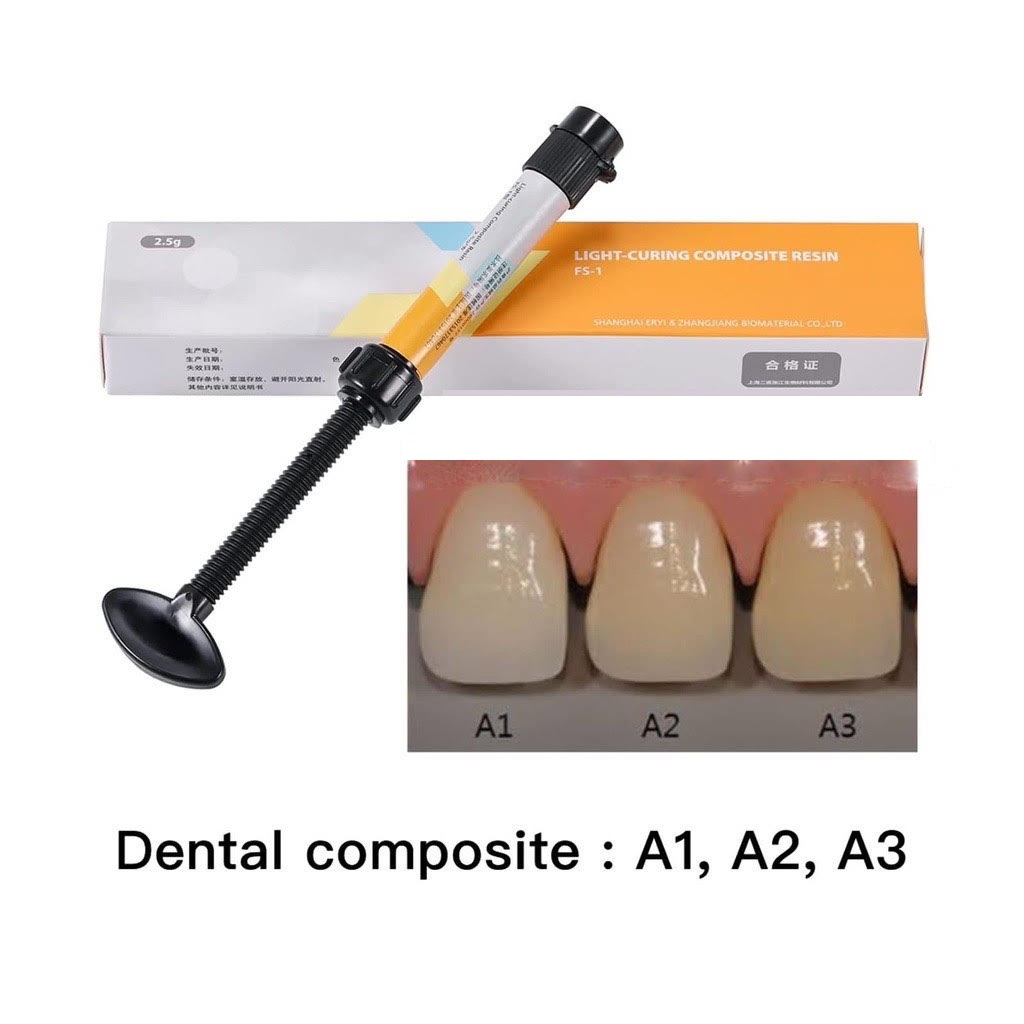 Composite Dental Microhybrid Nanofill Komposit Bahan Tambal Gigi Vener Light Cure Laser