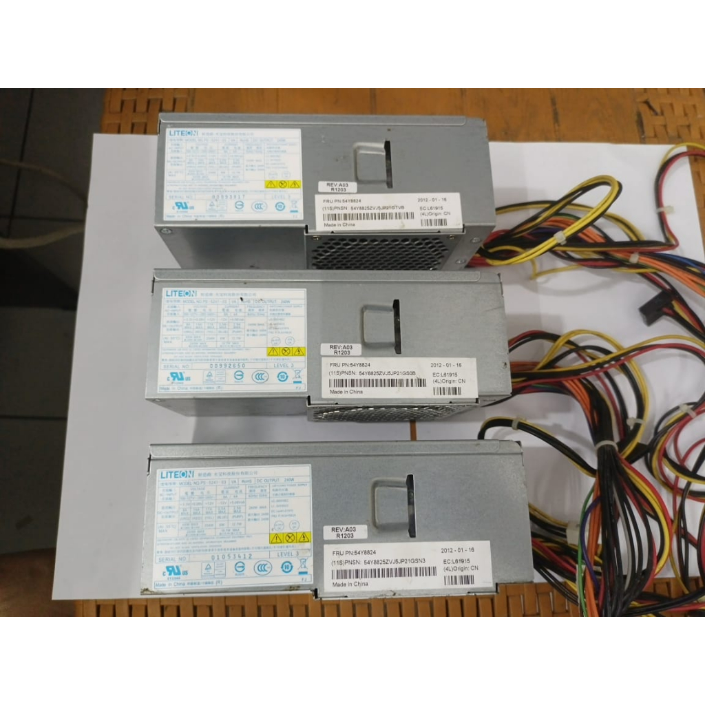 Power Supply Lenovo M81 M91 PS-5181-02VG PC9059 54Y8862 240W 24pin