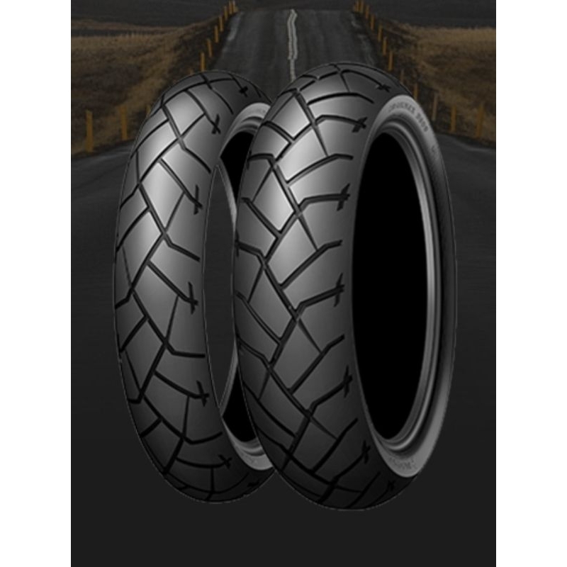 Ban DUNLOP D609 160.60.17 Ring 17 Radial Tubeless Ban Touring Motor Honda CB500X ER6 MT25 dll