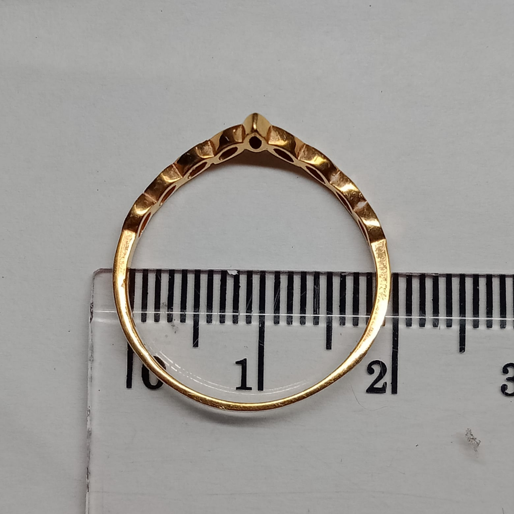 Cincin Emas 17K - 1.35 Gr Kadar 750 - CMS100000051