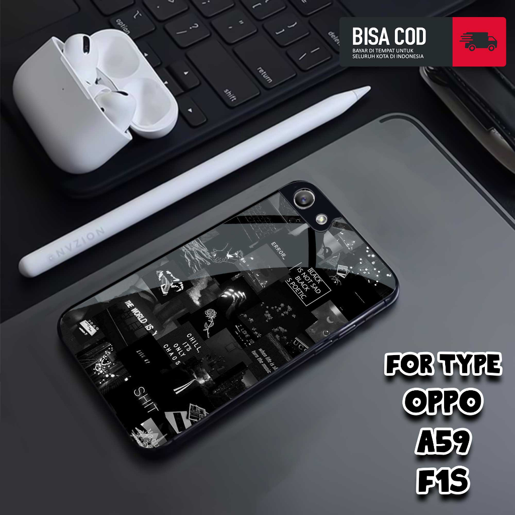 Case OPPO A59 OPPO F1S - MOTIF [AESTHETIC] - Casing OPPO A59 OPPO F1S - Hardcase Premium Glossy - Si