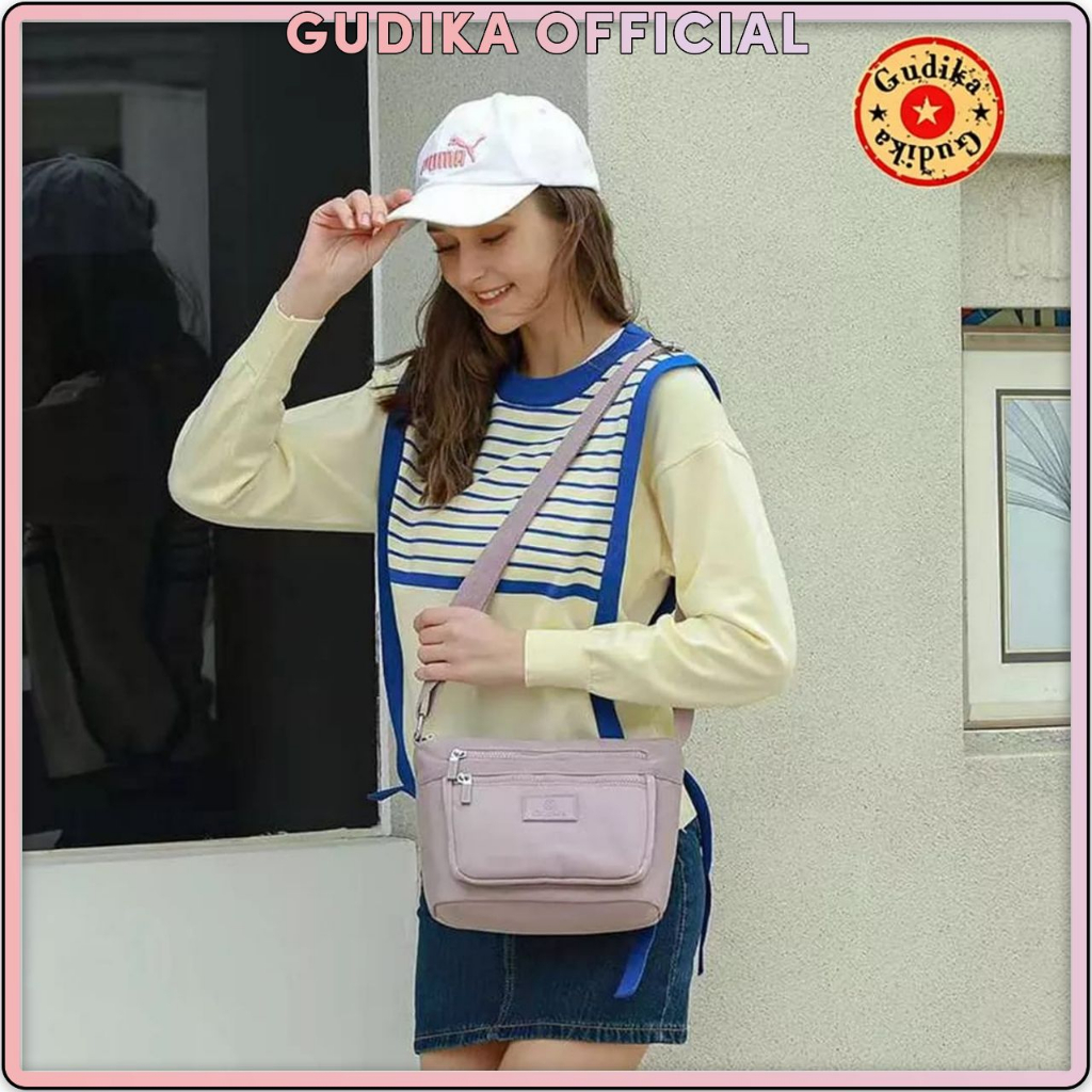 New Arrival !! Tas Selempang GUDIKA Wanita 5302 Import Original                                                                 tas cewek - tas waterproof - tas fashion - tas korea - tas kondangan - tas bahu - sling bag - shoulder bag - tas mini - tas bag